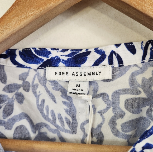Free Assembly Midi Shirt Dress - Picture 7 of 8